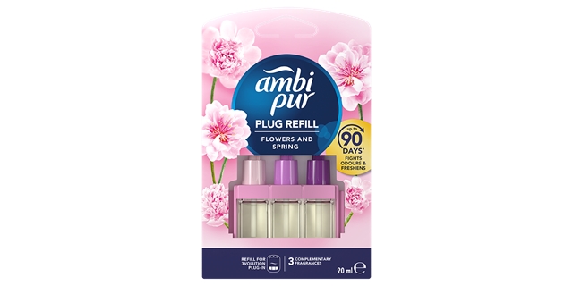 Ambi Pur 3VOL Náplň 20ml Flowers & Spring                                                                                                                                                                                                                 